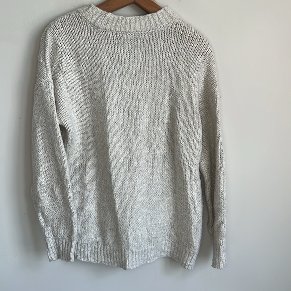 Abercrombie & Fitch Beige Tan Knit Crew Neck Sweater Men’s S Small - Picture 2 of 7